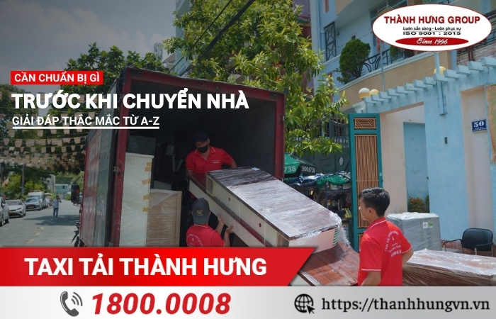 Cần chuẩn bị gì trước khi chuyển nhà?
