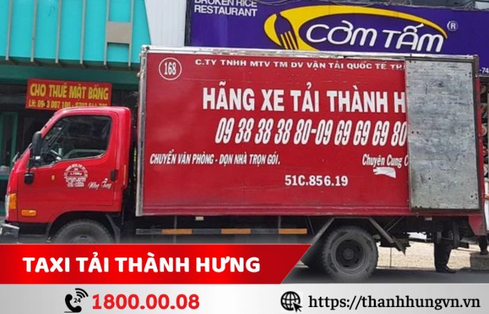 Cho thuê xe tải chở hàng Tiền Giang giá rẻ uy tín Thành Hưng
