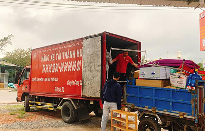 Cho thuê xe tải chuyển nhà trọn gói giá rẻ quận Bình Thạnh