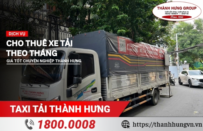 Cho thuê xe tải theo tháng