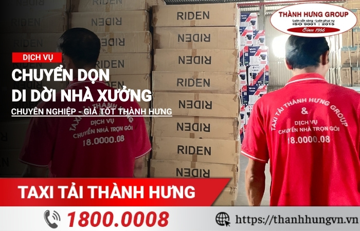 Chuyển dọn di dời nhà xưởng