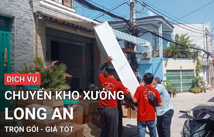 Chuyển kho xưởng Long An 