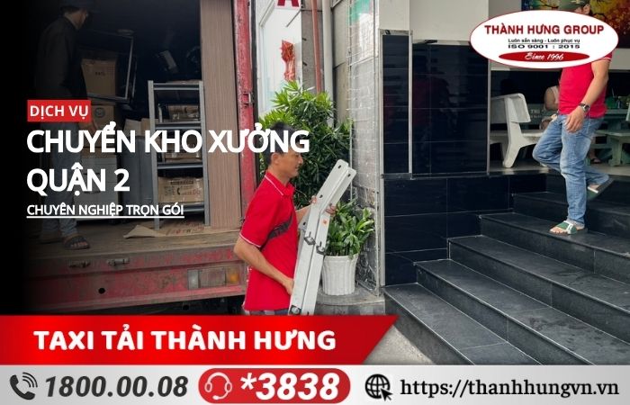 Chuyển kho xưởng Quận 2