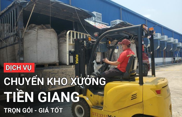 Chuyển kho xưởng Tiền Giang