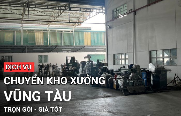 Chuyển kho xưởng Vũng Tàu