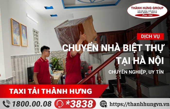 Chuyển nhà biệt thự Hà Nội