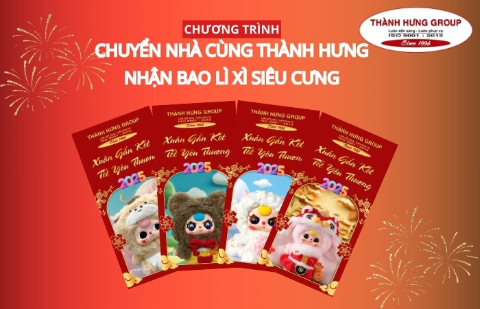 Chuyển nhà cùng Thành Hưng - Nhận bao lì xì siêu cưng