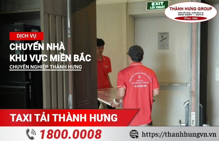 Chuyển nhà khu vực miền Bắc