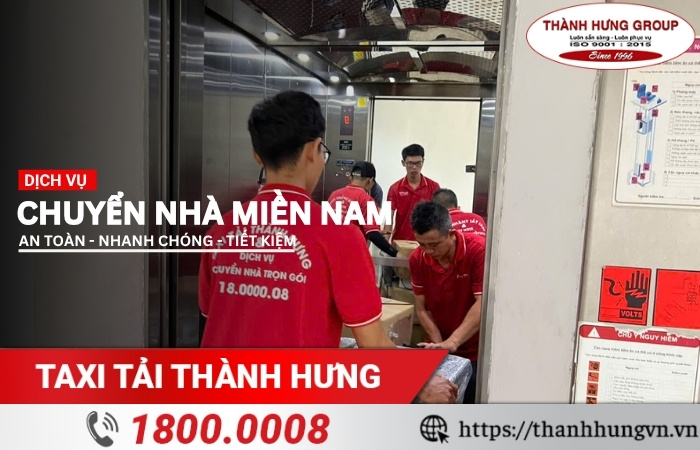 Chuyển nhà khu vực miền Nam