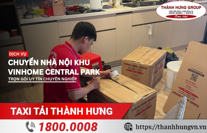 Chuyển nhà nội khu Vinhome Central Park