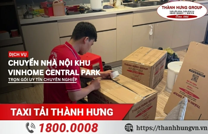 Chuyển nhà nội khu Vinhome Central Park