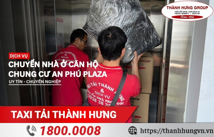 Chuyển nhà ở căn hộ chung cư An Phú Plaza