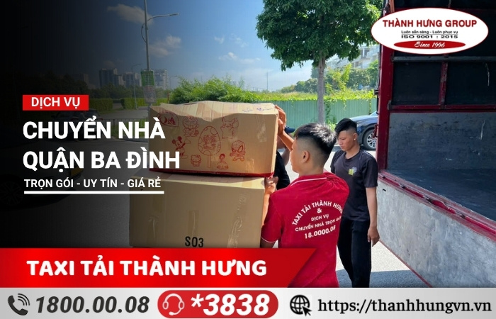 Chuyển nhà quận Ba Đình