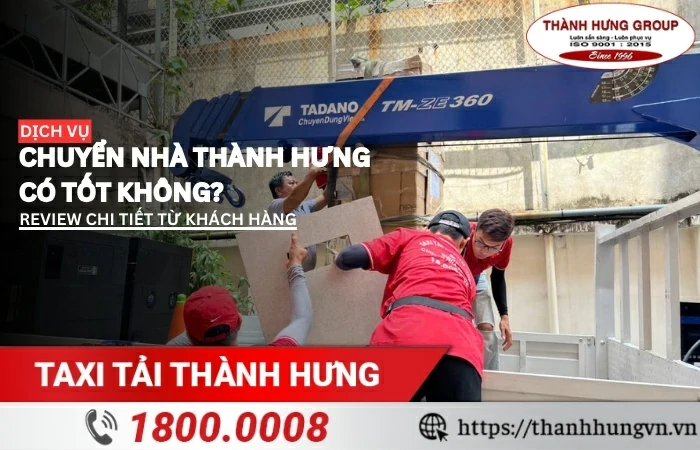 Chuyển Nhà Thành Hưng có tốt không