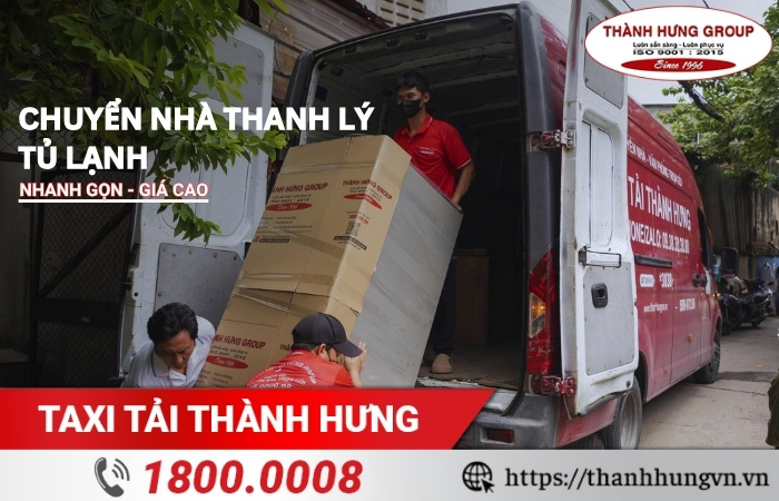 Chuyển nhà thanh lý tủ lạnh