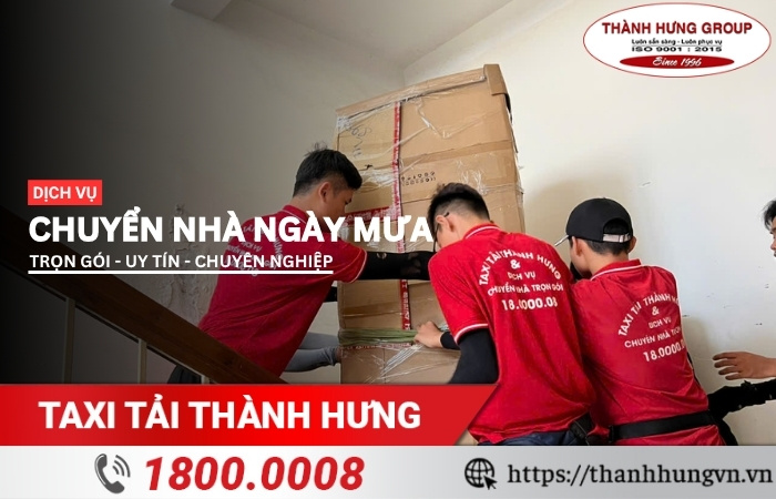 Chuyển nhà vào ngày mưa 