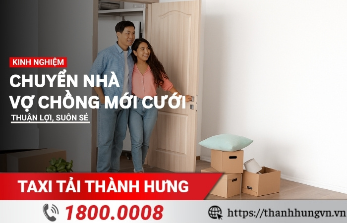 Chuyển nhà vợ chồng mới cưới