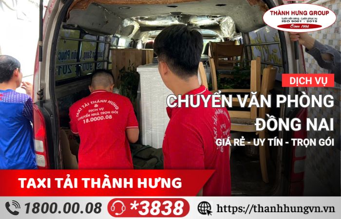 Chuyển văn phòng trọn gói Đồng Nai