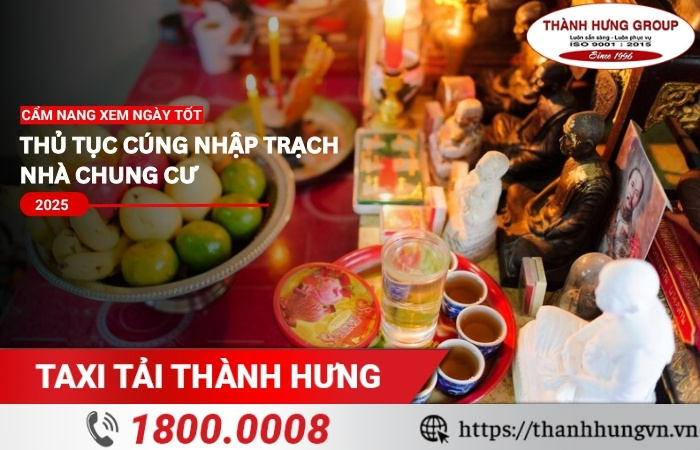 Cúng nhập trạch nhà chung cư