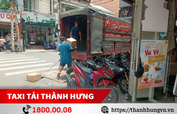 Taxi tải huyện Củ Chi chở hàng, chuyển nhà giá rẻ Thành Hưng