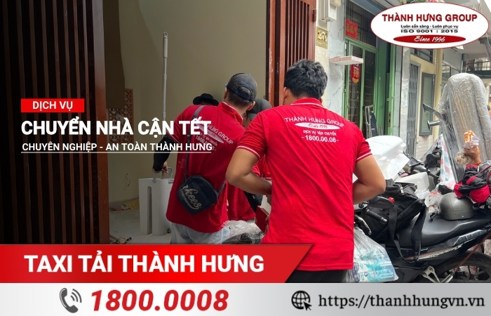 Dịch vụ chuyển nhà cận Tết 