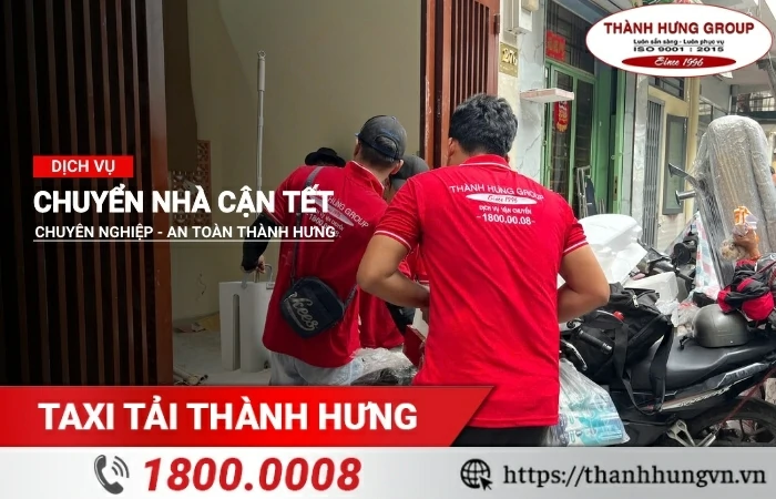 Dịch vụ chuyển nhà cận Tết 