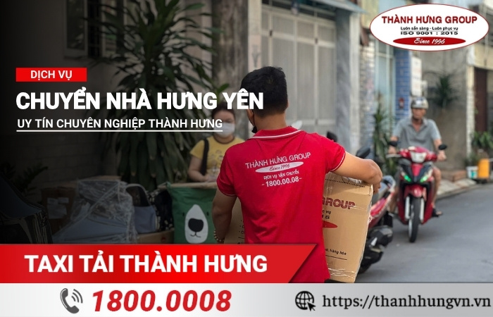 Dịch vụ chuyển nhà Hưng Yên