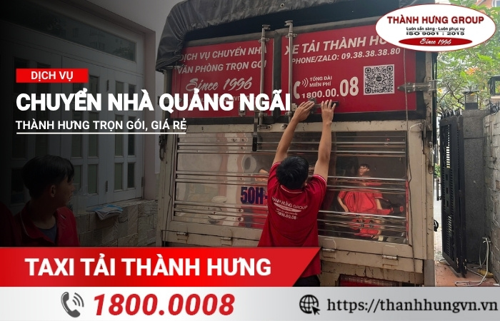 Dịch vụ chuyển nhà Quảng Ngãi