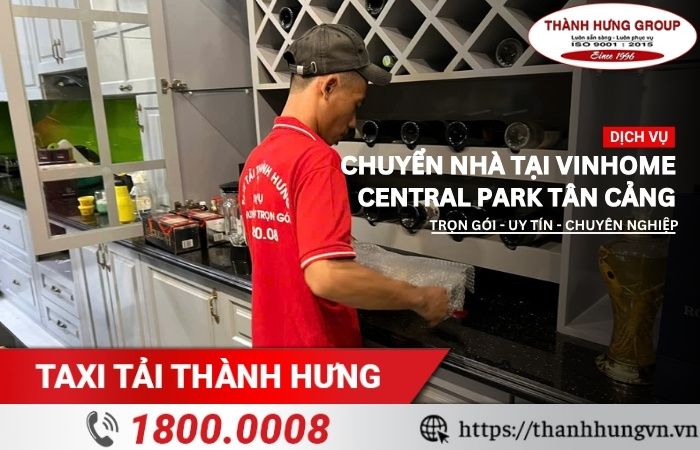 Dịch vụ chuyển nhà tại Vinhome Central Park Tân Cảng