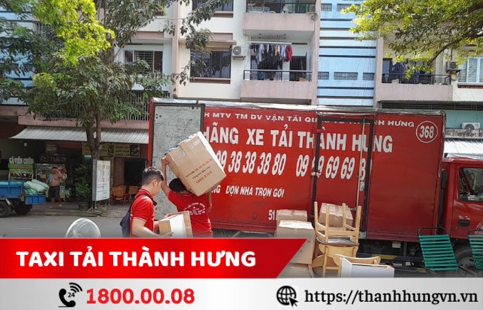 Dịch vụ chuyển nhà trọn gói giá rẻ 499k tại Taxi Tải Thành Hưng