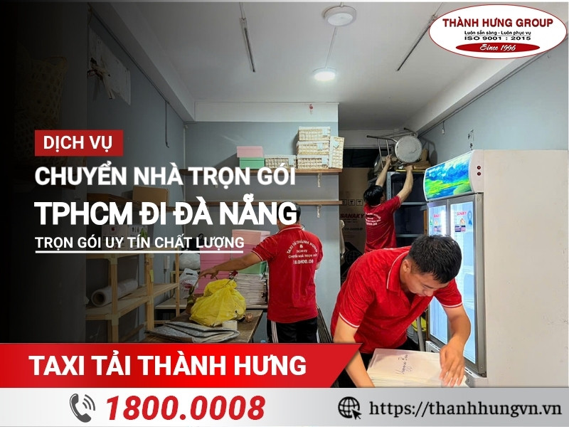 Dịch vụ chuyển nhà trọn gói TPHCM đi Đà Nẵng