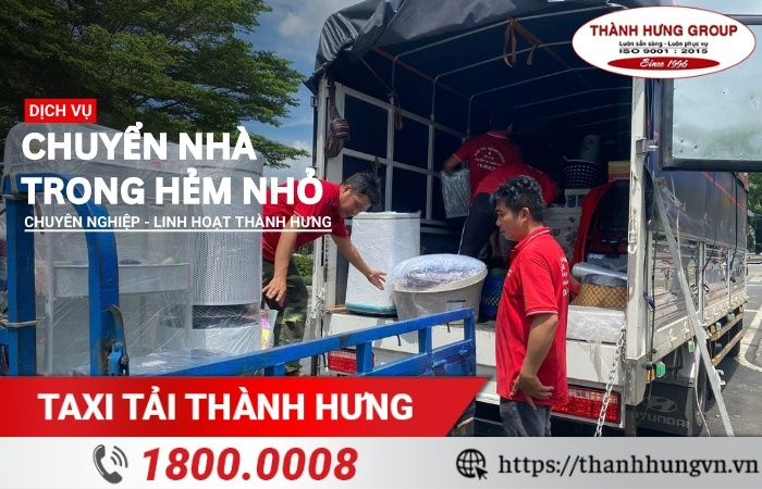 Dịch vụ chuyển nhà trong hẻm nhỏ