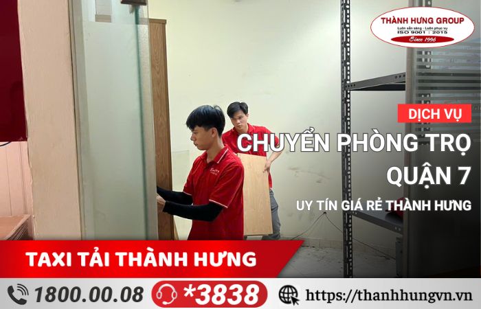 Dịch vụ chuyển phòng trọ Quận 7