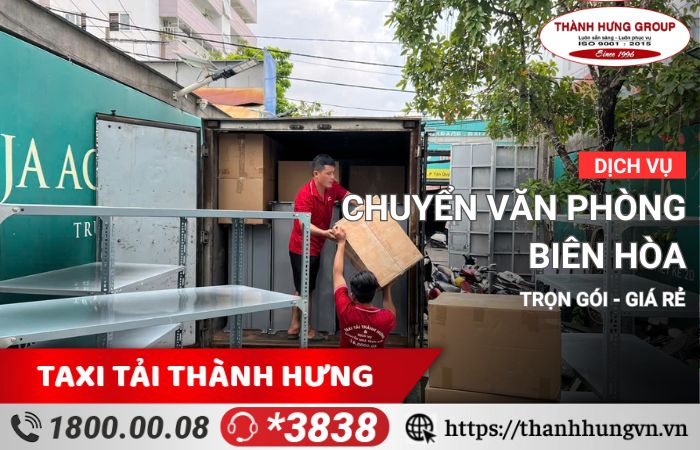 Dịch vụ chuyển văn phòng Biên Hòa