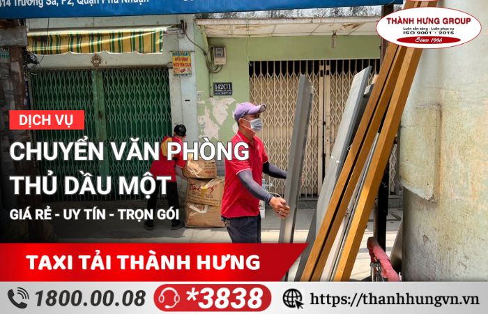 Dịch vụ chuyển văn phòng Thủ Dầu Một