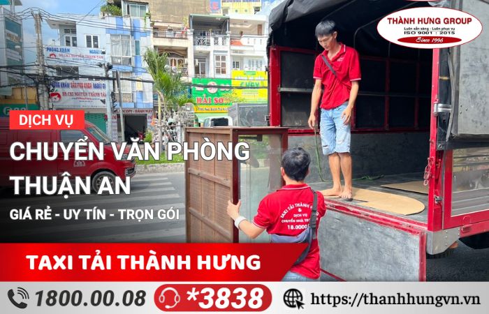 Dịch vụ chuyển văn phòng Thuận An