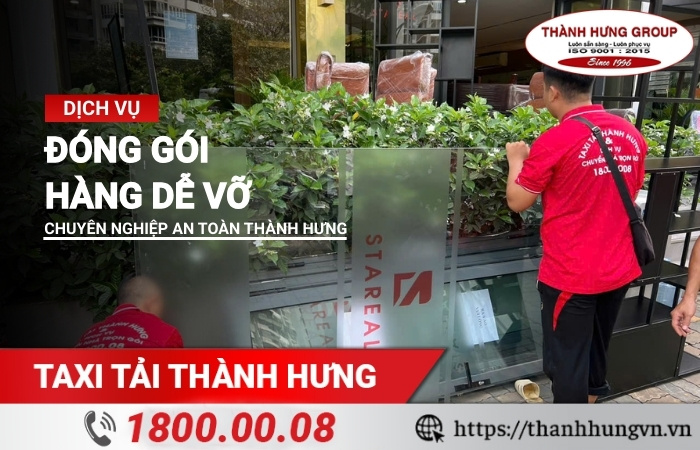 Dịch vụ đóng gói hàng dễ vỡ