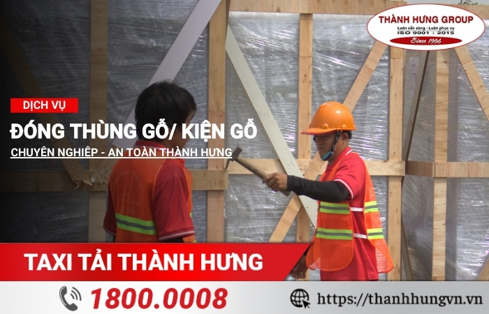 Dịch vụ đóng thùng gỗ, kiện gỗ