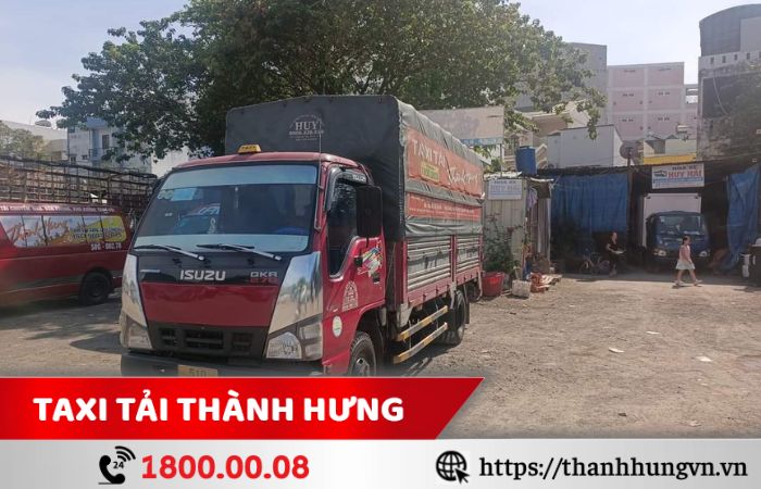 Dịch vụ taxi tải quận 8 giá rẻ, uy tín - Taxi tải Thành Hưng