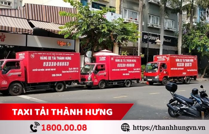 Dịch vụ taxi tải quận Phú Nhuận uy tín, giá rẻ Thành Hưng