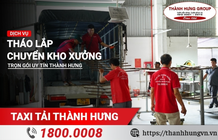 Dịch vụ tháo lắp chuyển kho xưởng