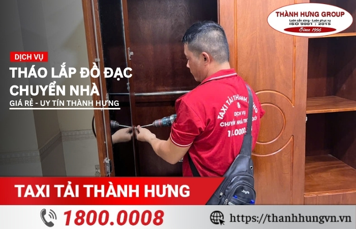 Dịch vụ tháo lắp đồ đạc chuyển nhà