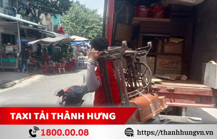Dịch vụ thuê xe tải quận Bình Thạnh chở hàng - Thành Hưng