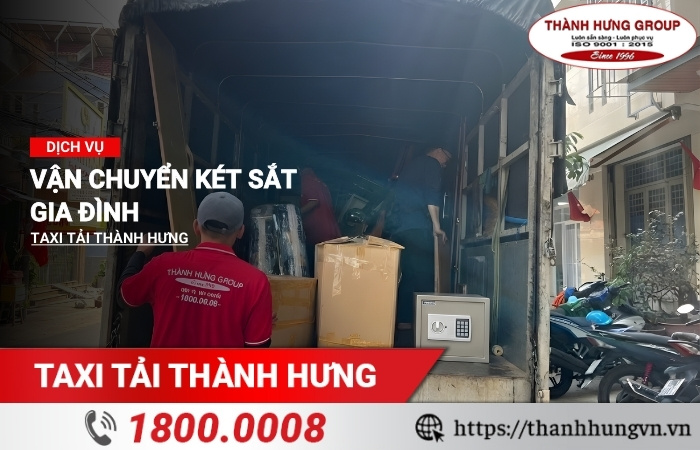 Dịch vụ vận chuyển két sắt gia đình