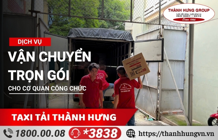 Dịch vụ vận chuyển trọn gói cho các cơ quan tổ chức doanh nghiệp