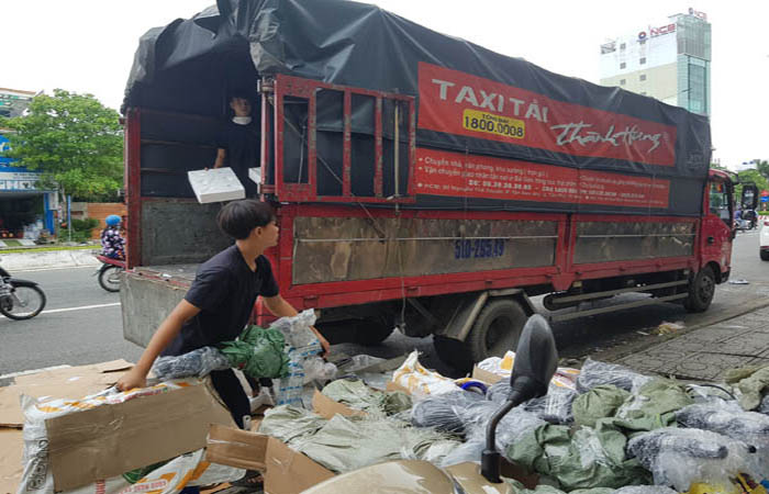 Dịch vụ vận chuyển xe máy tại taxi tải Thành Hưng