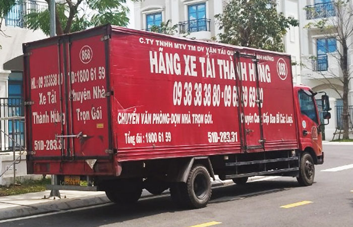 Dịch vụ vận tải hàng hóa uy tín Taxi tải Thành Hưng