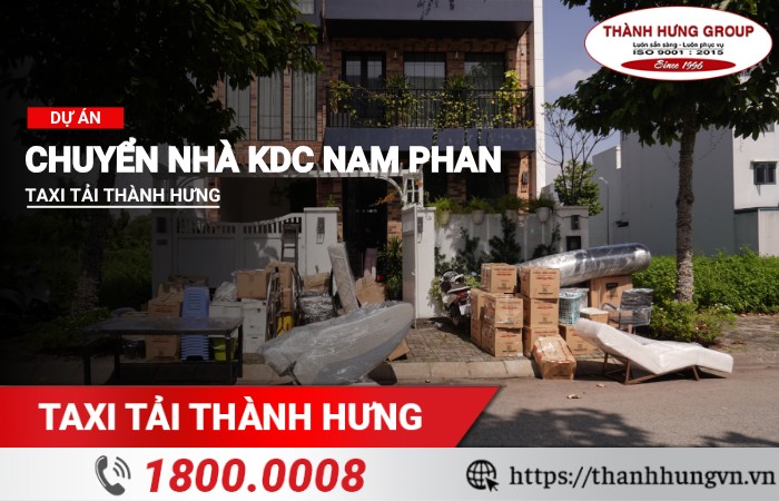 Dự án chuyển nhà Khu Dân Cư Nam Phan