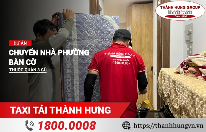 Dự án chuyển nhà Phường Bàn Cờ