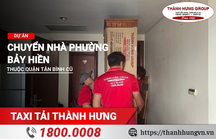 Dự án chuyển nhà Phường Bảy Hiền 